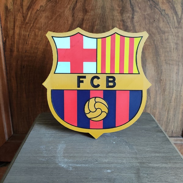 Logo FC Barcelona – 20 cm - 3D Print