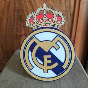 Real Madrid logo – 20 cm - 3D Print
