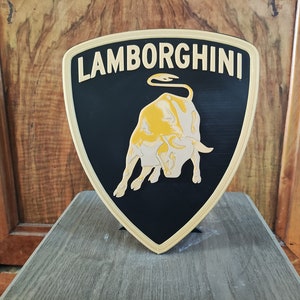 Logo Lamborghini – 20 cm - 3D Print