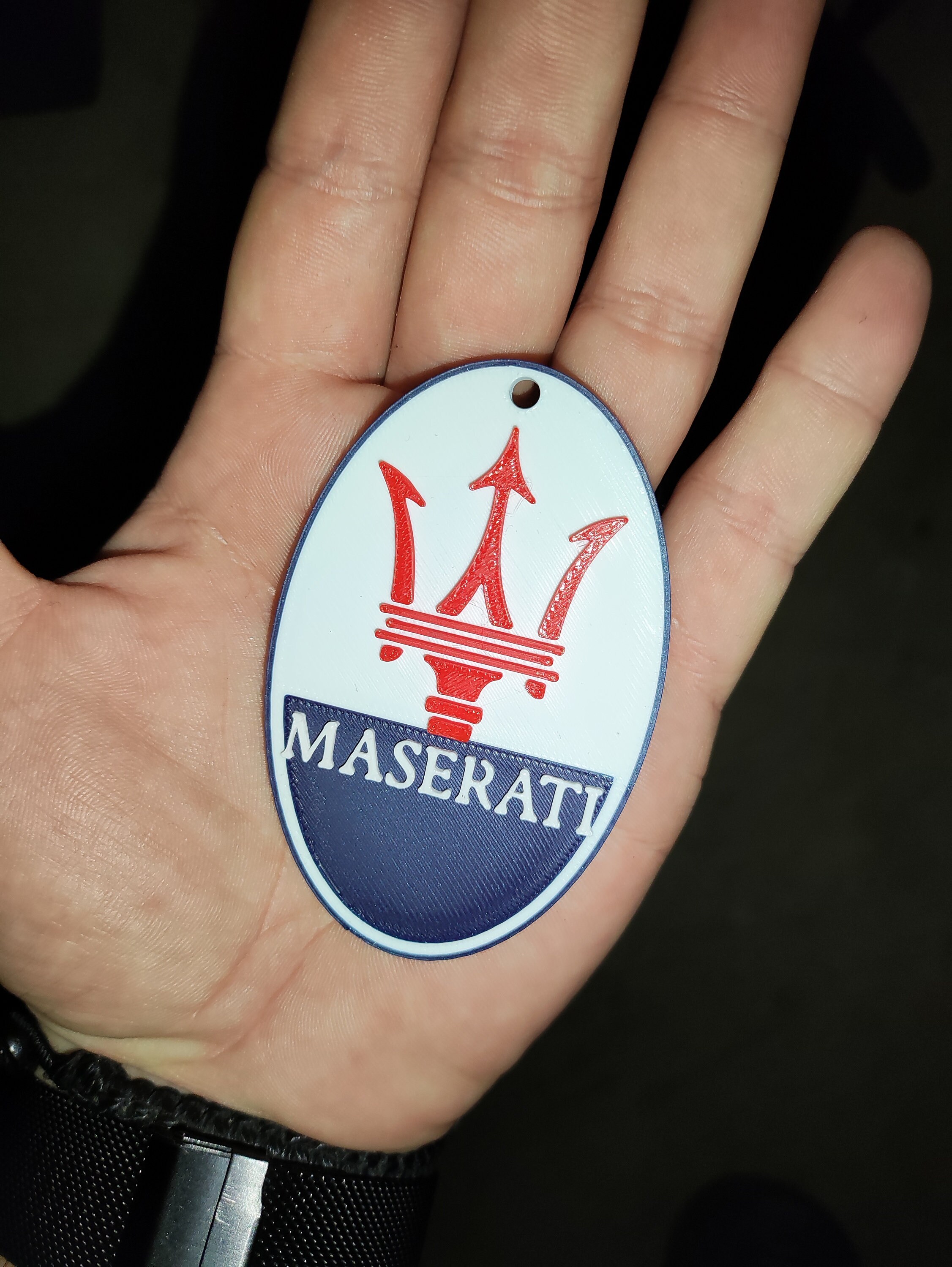 Maserati Logo 8 and 20 Cm 3D Print / Model 8cm 1 Bought 1 Offered 