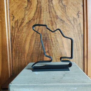 Circuito F1 Hongaroring – 20 cm - Impresión 3D