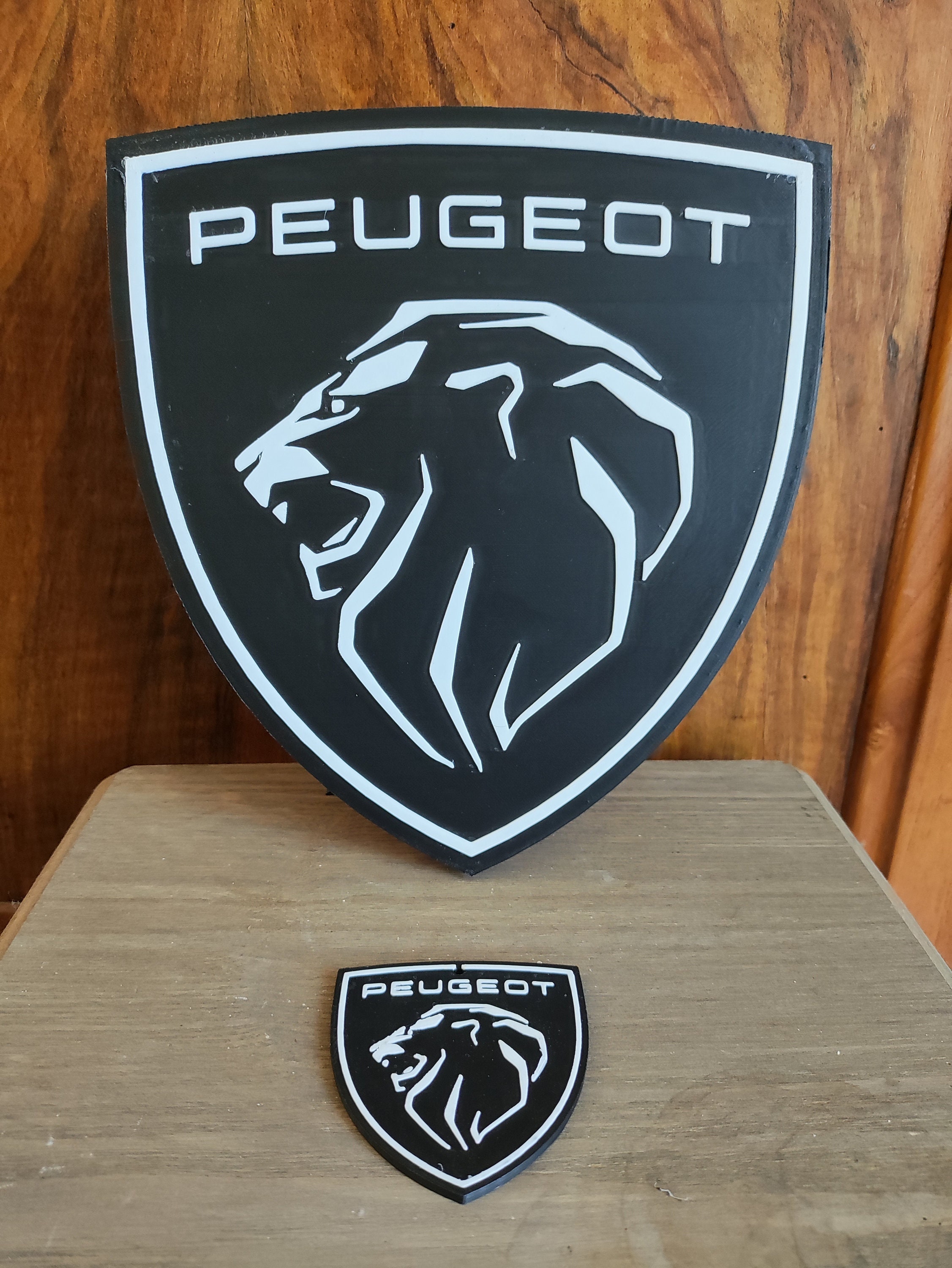 Auto Emblem Aufkleber, für Peugeot Logo 201 206 207 307 308 407