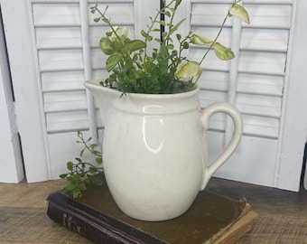 Vintage Small Pitcher Creamer, Decorative vase