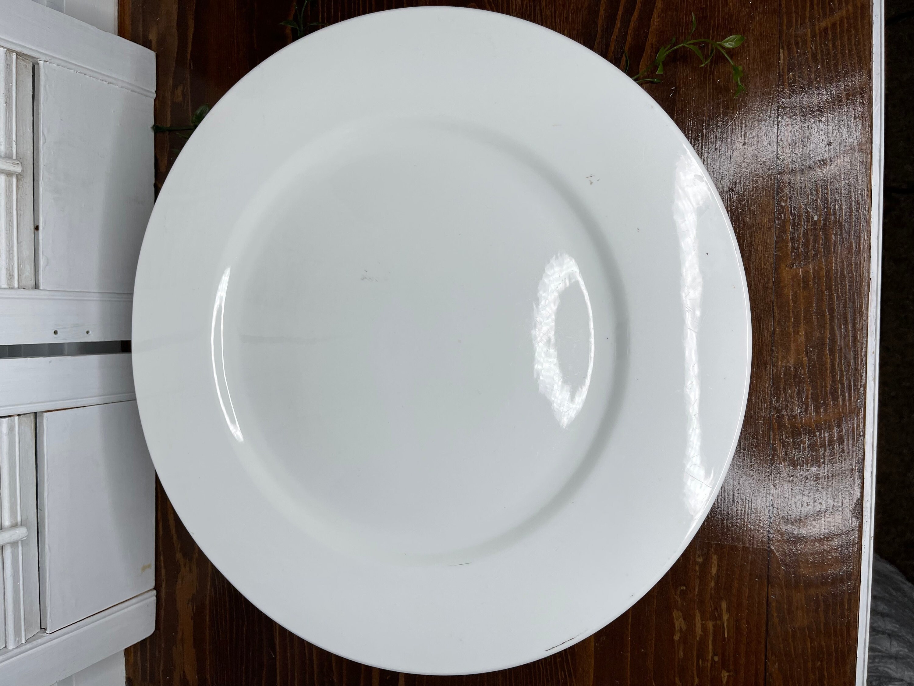 Extra Large Vintage Bone China Serving Platter Round Platter Etsy