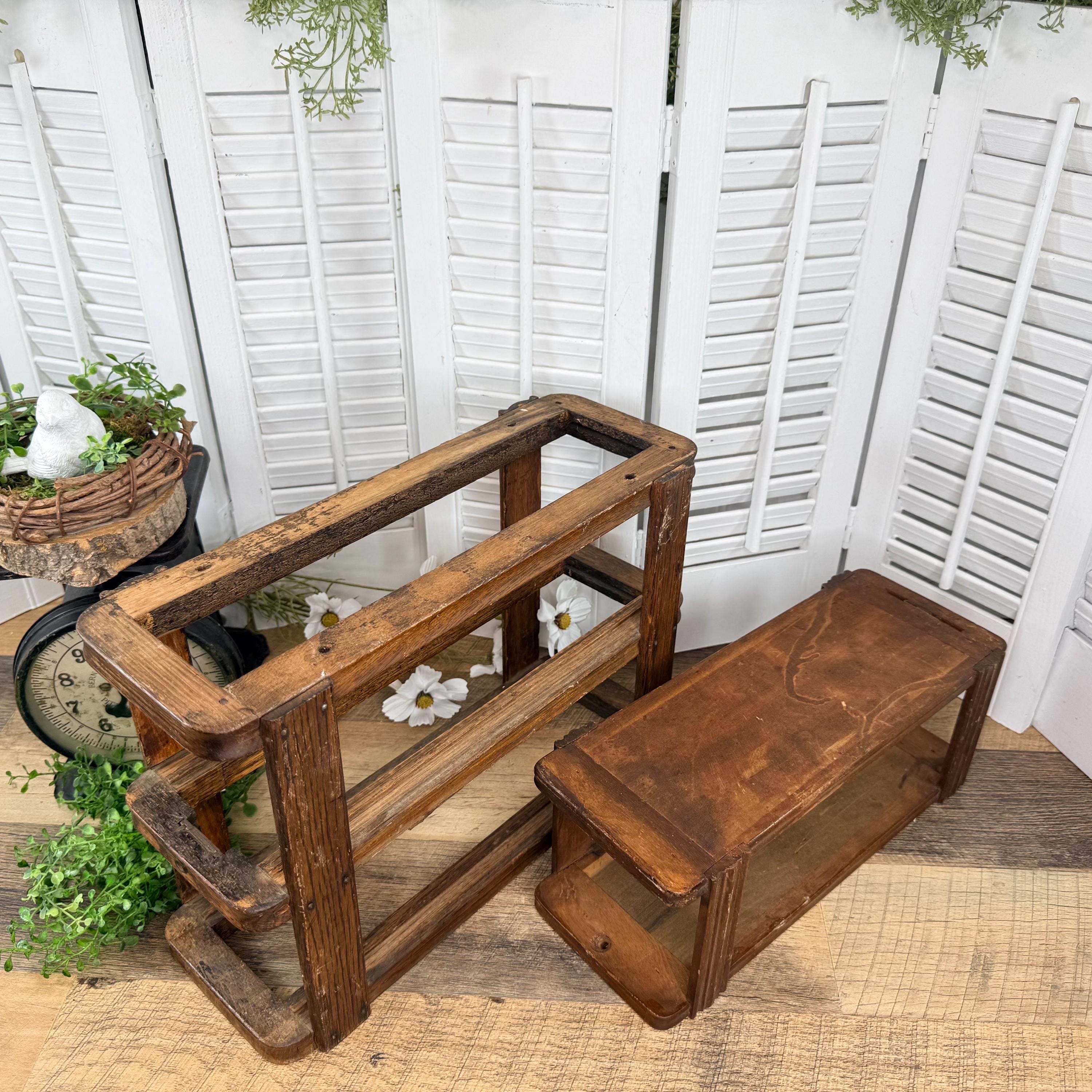 Singer Racks Price Vintage Wood Singer Sewing Machine Drawer Rack Slides, Shelves - Etsy