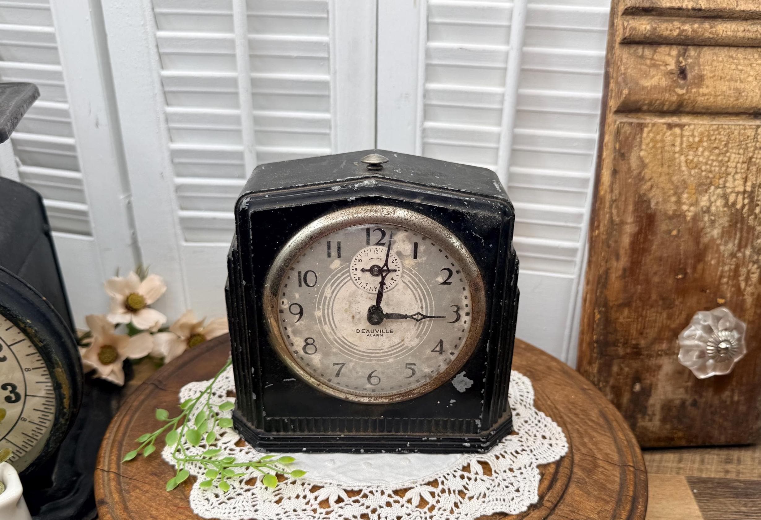 Vintage Ingraham Clock - Etsy