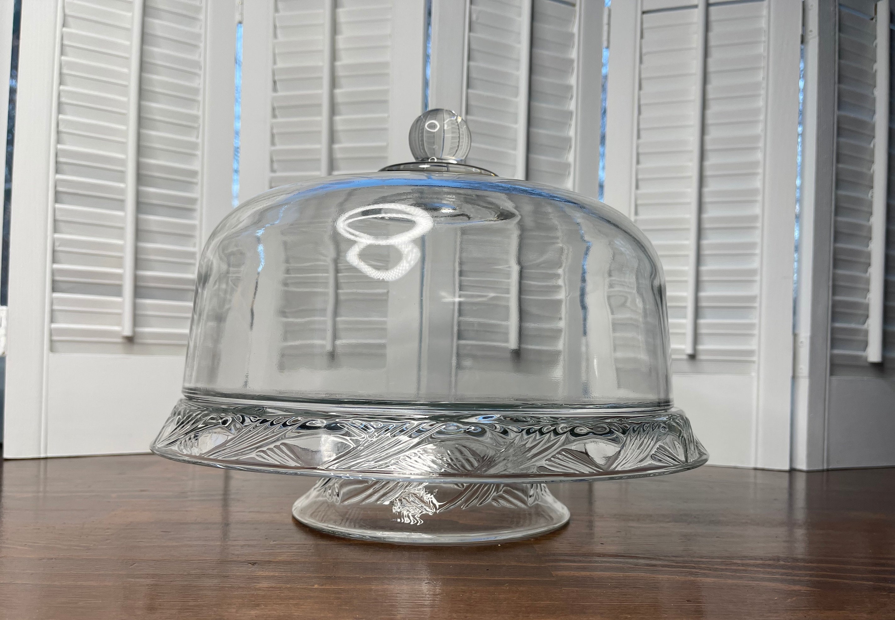 Cake stand with 2025 dome kmart