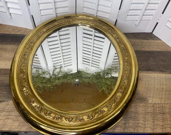 Vintage Large Gold Framed Ornate Wall Mirror, Home Interiors MCM ...