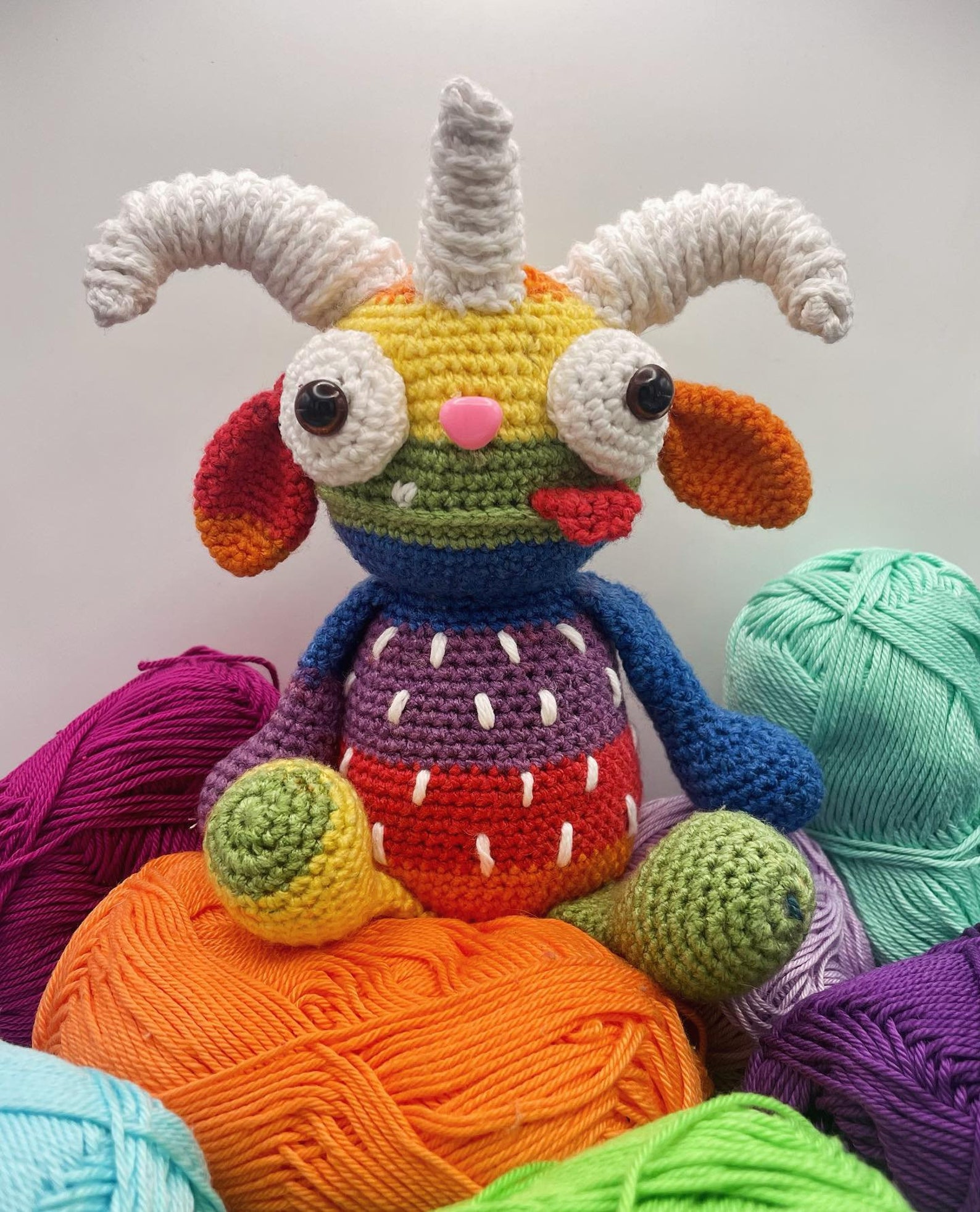Derple CROCHET PATTERN: PDF Download - the Derple Beast - Emotional Support ...