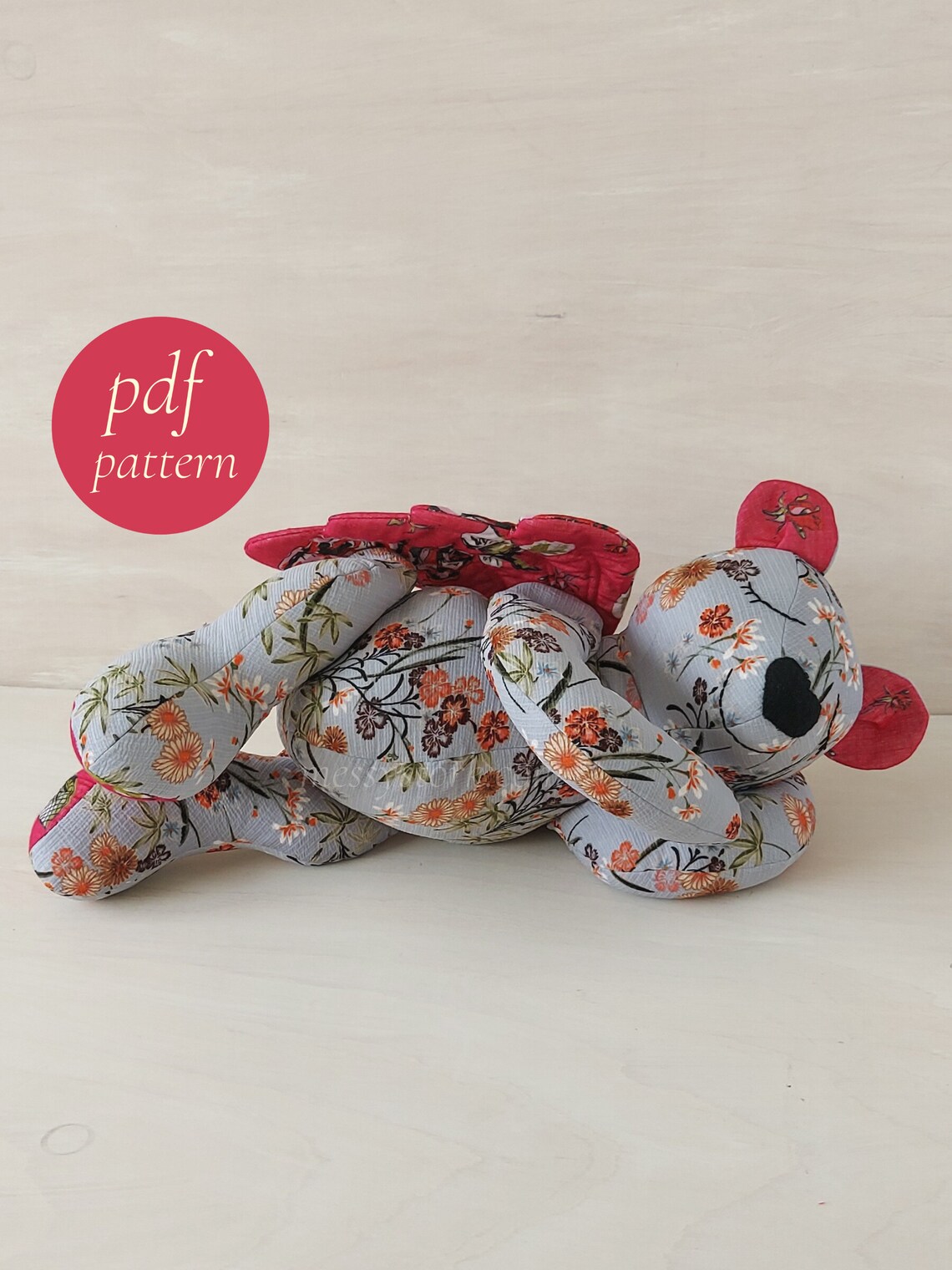 Memory Bear Pattern PDF Sewing Pattern Teddy Bear Pattern - Etsy UK