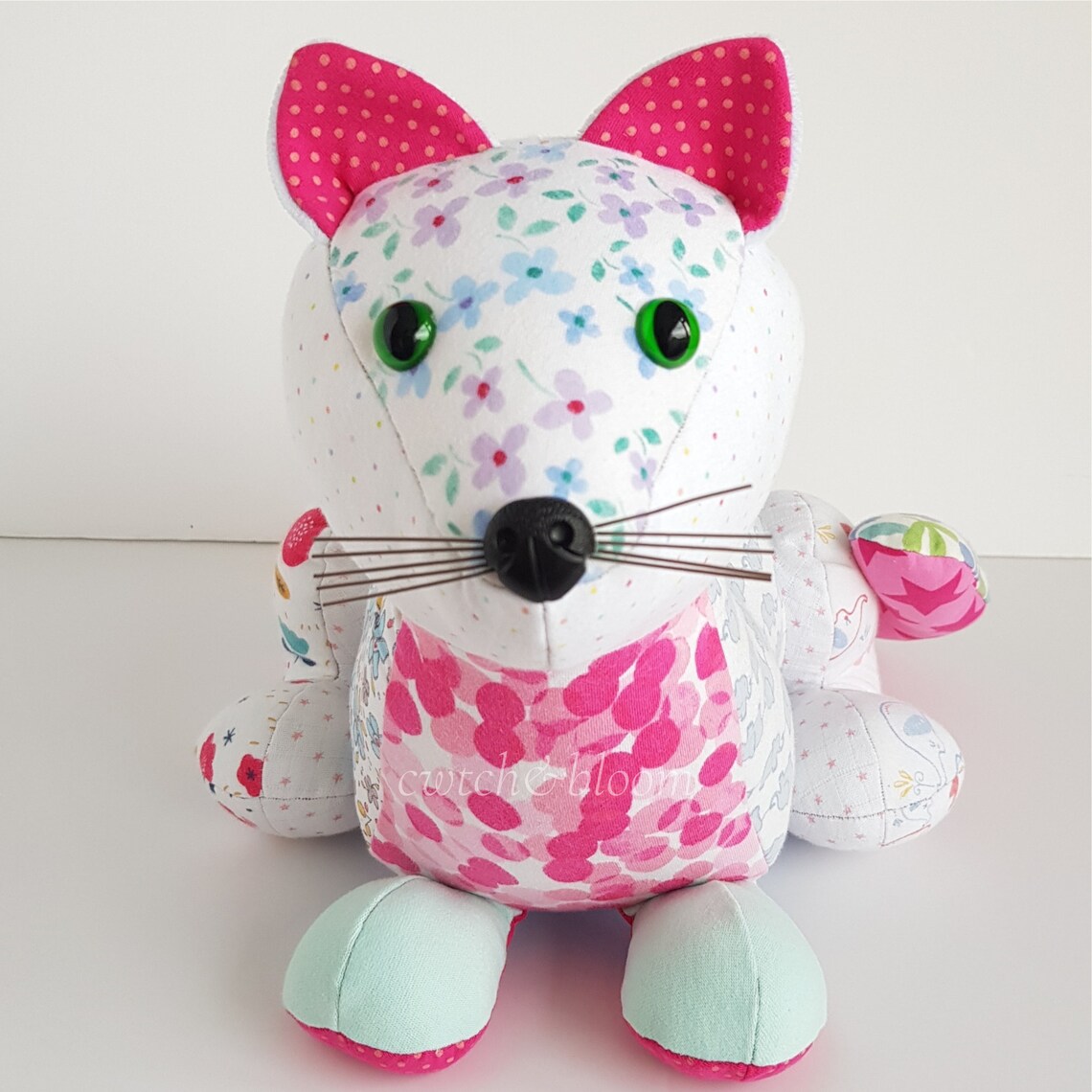 cat-sewing-pattern-paper-sewing-pattern-soft-toy-cat-sewing-etsy-uk