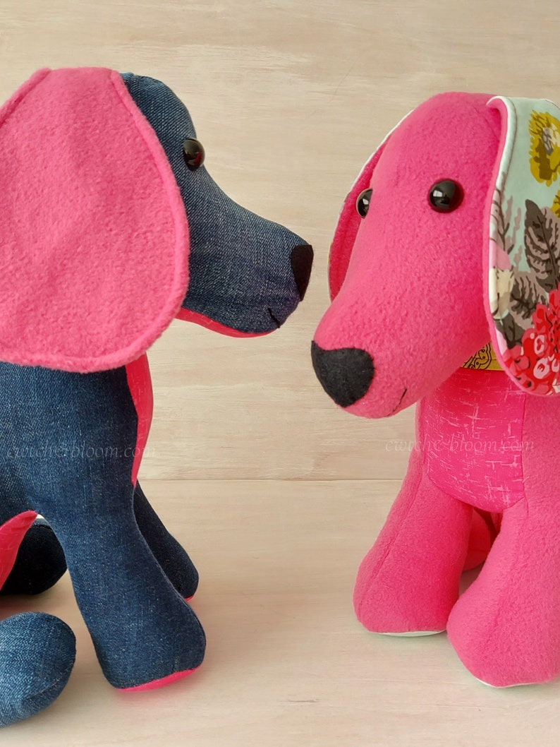 Dog Sewing Pattern Paper Patterns for Sewing Soft Toy Dog Etsy UK