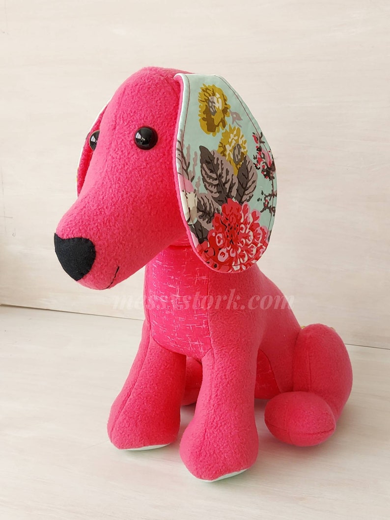 Dog Sewing Pattern Paper Patterns for Sewing Soft Toy Dog Etsy UK