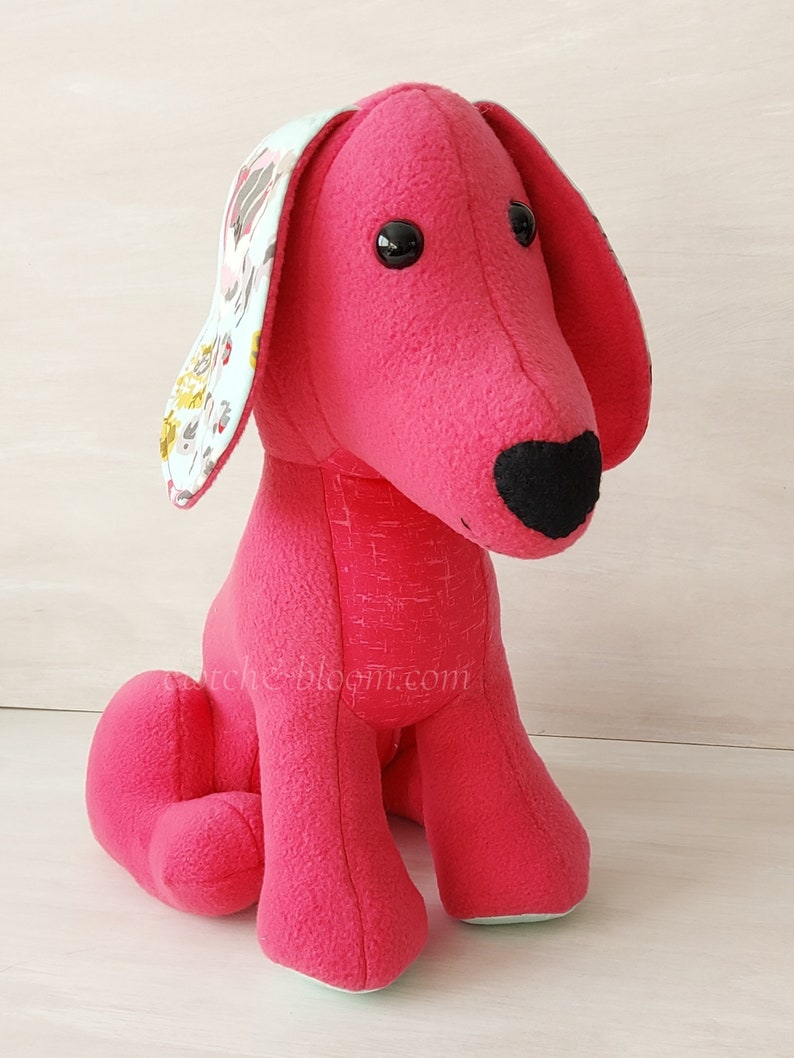 Dog Sewing Pattern Paper Patterns for Sewing Soft Toy Dog Etsy UK