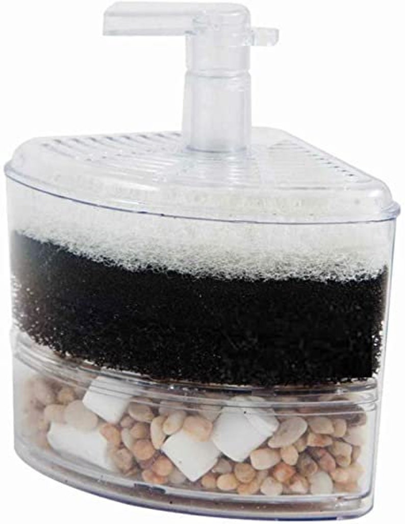 Aquarium Corner Filter for up to 20 Gallon Tanks. Etsy