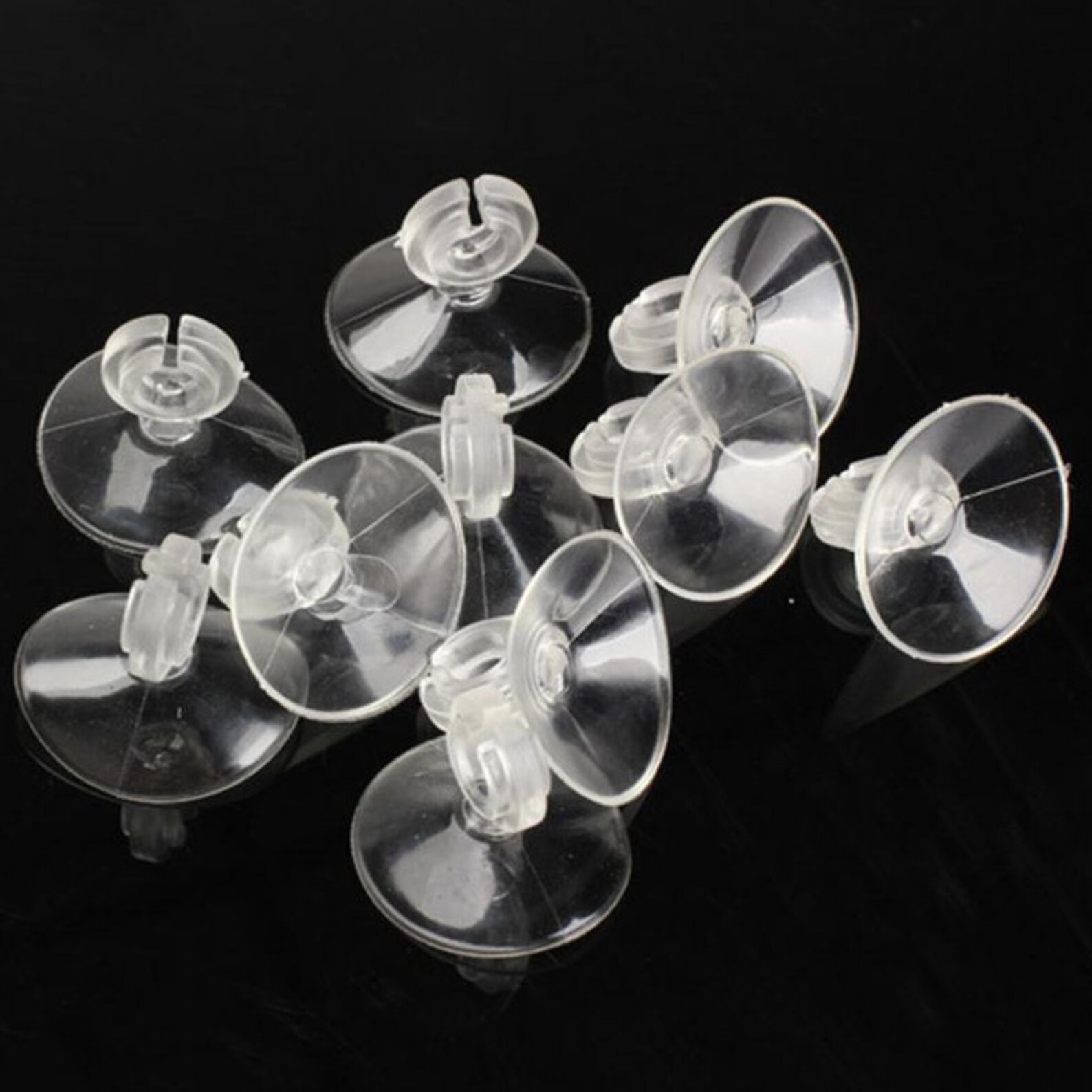 100 PCS Aquarium Clear Air Line Suction Cups. FAST SHIPPING. Etsy