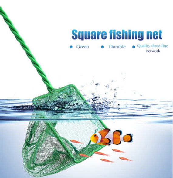 Fish Tank Aquarium Fish Net for Small to Medium Size Fish. 