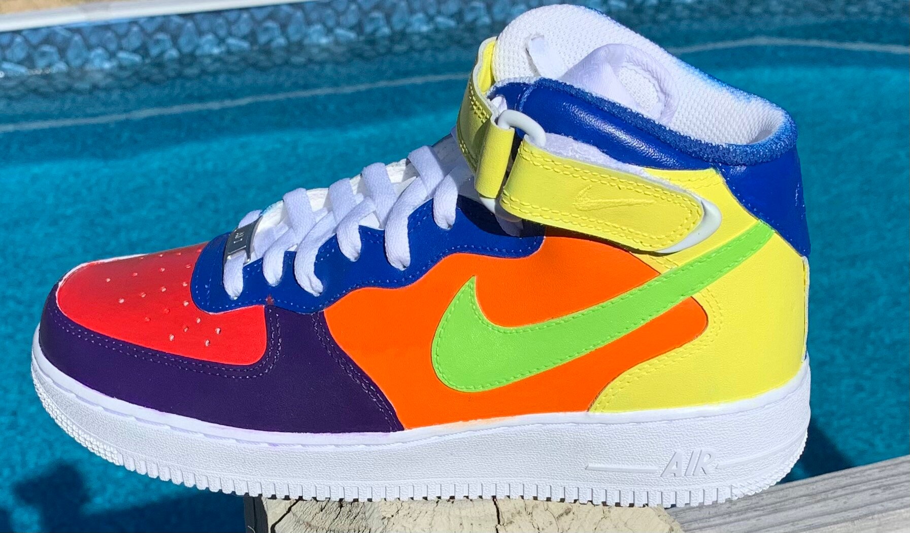 air force color block