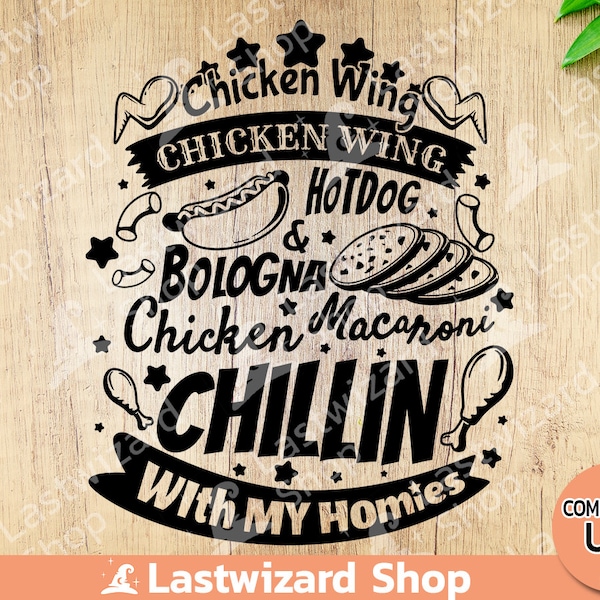 Chicken Wing Svg Etsy