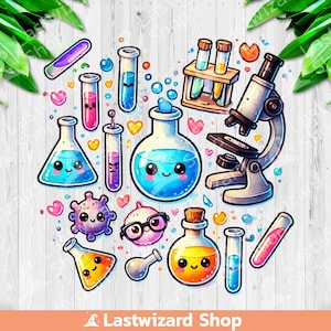Retro Chemistry Professor PNG Beaker Heart Design STEM Educator Sublimation, Science Teacher,  Classroom Lab Gear Clipart Digital Download