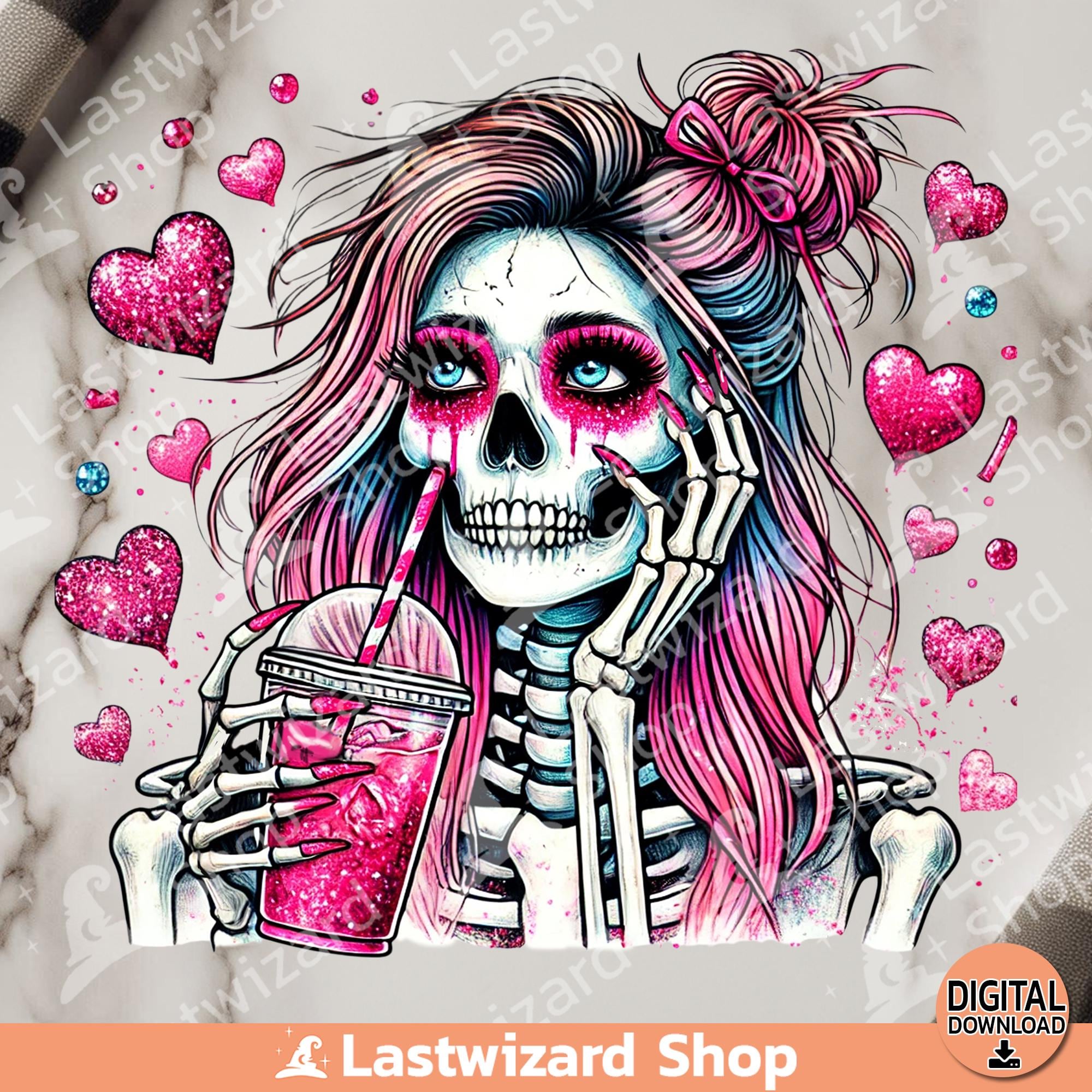 knee length dresses for ladies Plus Size Sexy Womans Halloween Costume Gothic Skeleton Skull Lace Bustier  Long Sleeve Maxi Gown main image 1