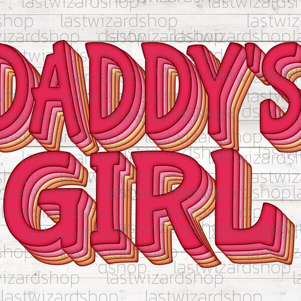 Daddy's Girl Png, Daddys Girl Shirt, Little Girl, Daddy Daughter Sublimation Design, Tumbler Graphic, Gift For Valentine's Day, Fathers Day