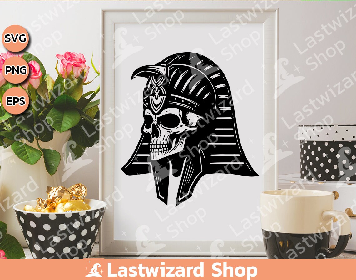 Pharaoh Skull Svg Egyptian Pharoah Svg Egypt Svg Pyramid - Etsy Australia