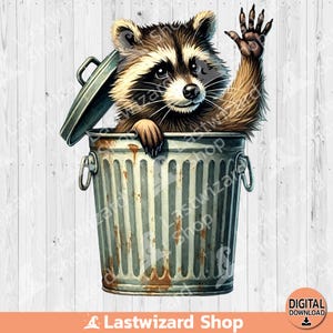 Waschbär Trash Png, Retro Waschbären Opossums Squad Team Sublimationsentwurf, Aquarell Trending Frauen, Trashy Waschbären Png, lustig sarkastisch