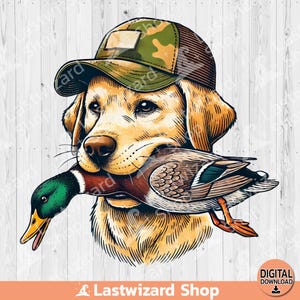 Labrador Caça Pato PNG, Camo Hat Sublimação Design, Caça Pato Clipart, Caça Pato, Temporada De Caça, Amantes De Cães, Caçador De Pato