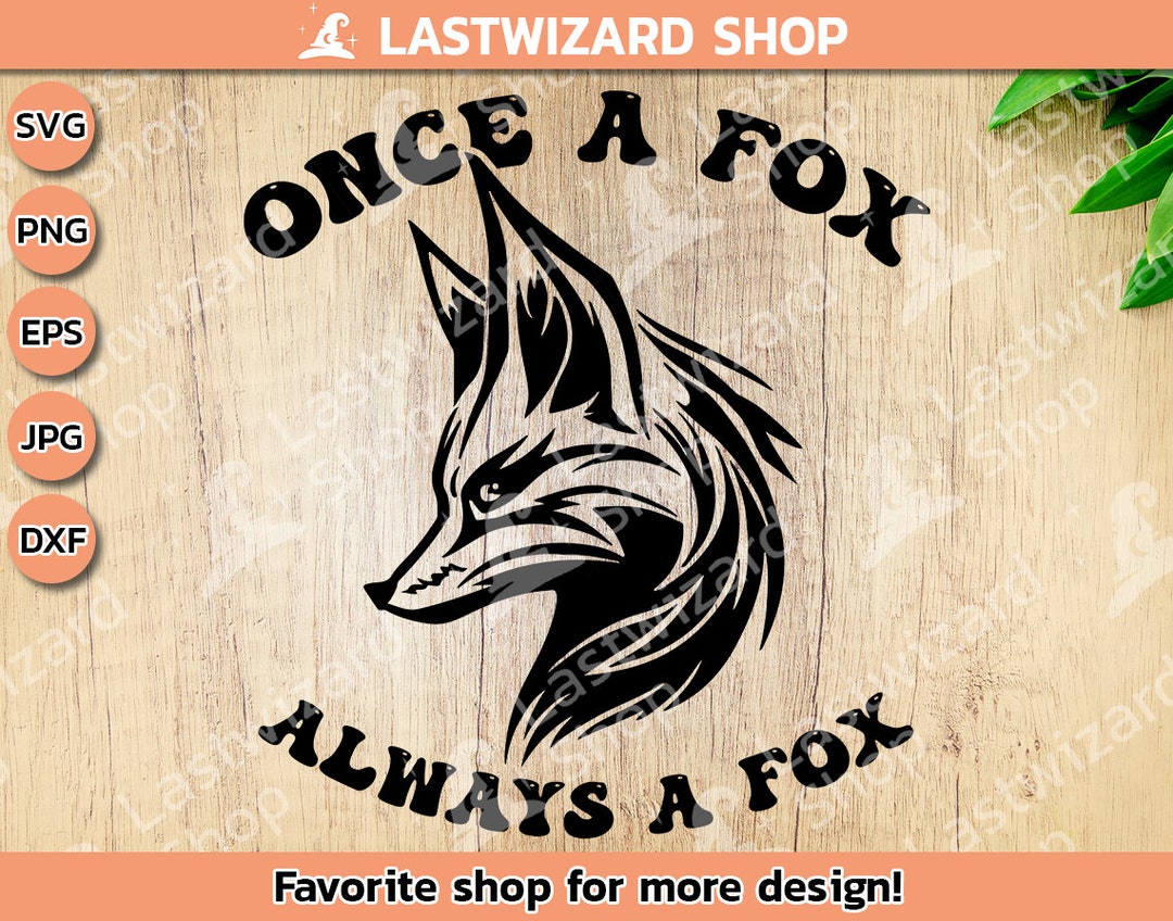 Aggressive Fox - Wildlife Predators - Animal Stencils - SVG