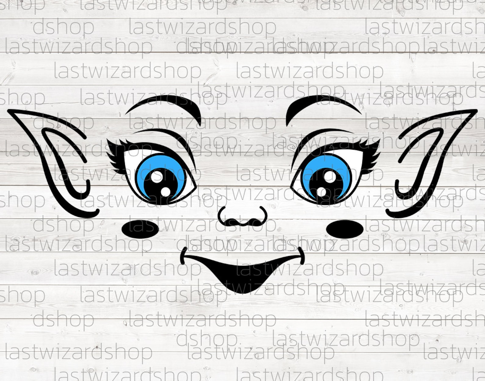Elf Face Girl Svg Christmas Elf Svg Elf Squad Svg Kids - Etsy