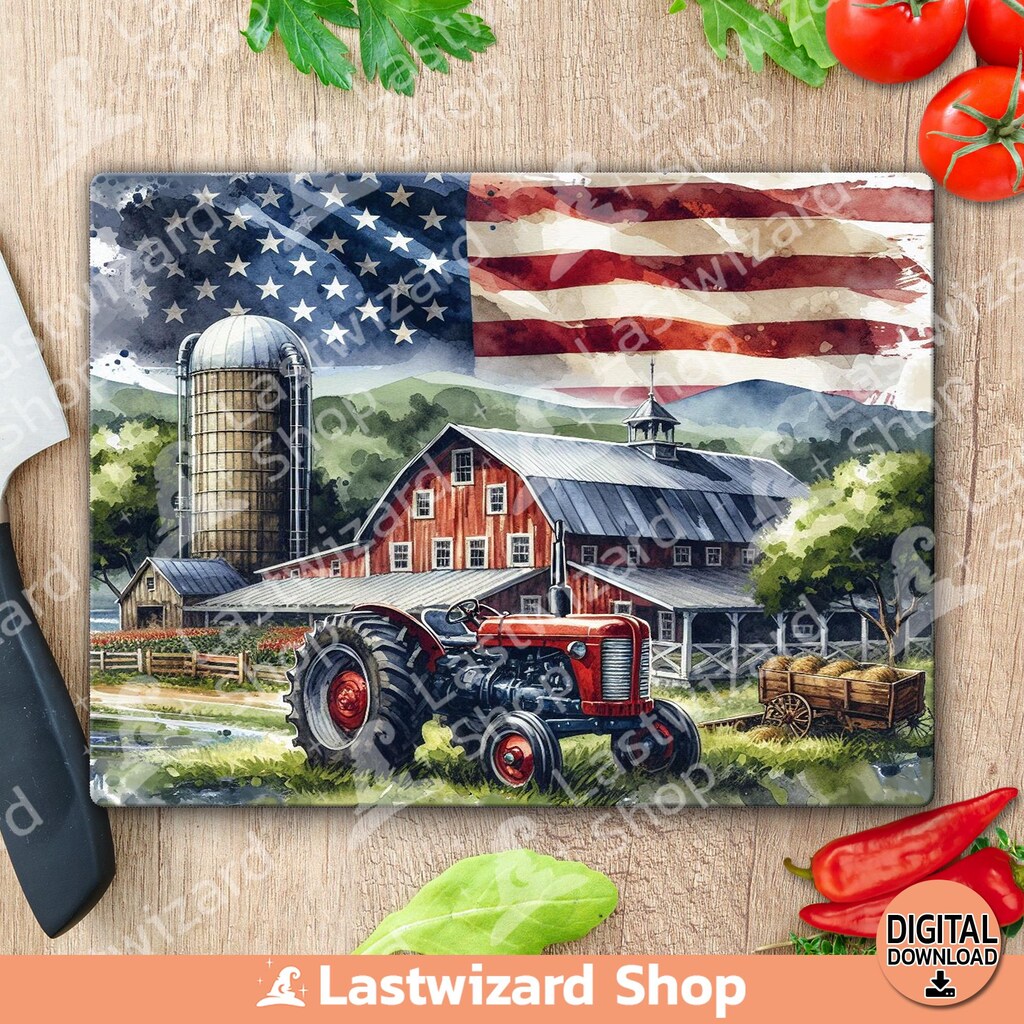 Bandiera Decorativa Con Trattore E Campo Di Grano 150x90 Cm - Per Esterno E Interno, Con Occhielli Metallici