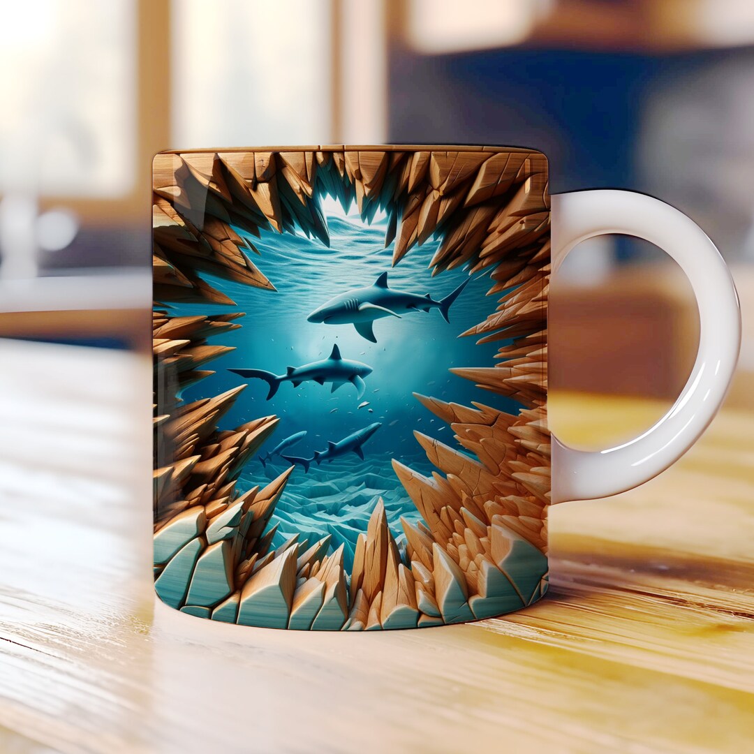 Andaz Press Baby Shark Family 11oz. Coffee Mug Gift, Baby Shark, Girl, 1-Pack, Shark Do Do Do Gift Idea Birthday Christmas Gifts For Baby