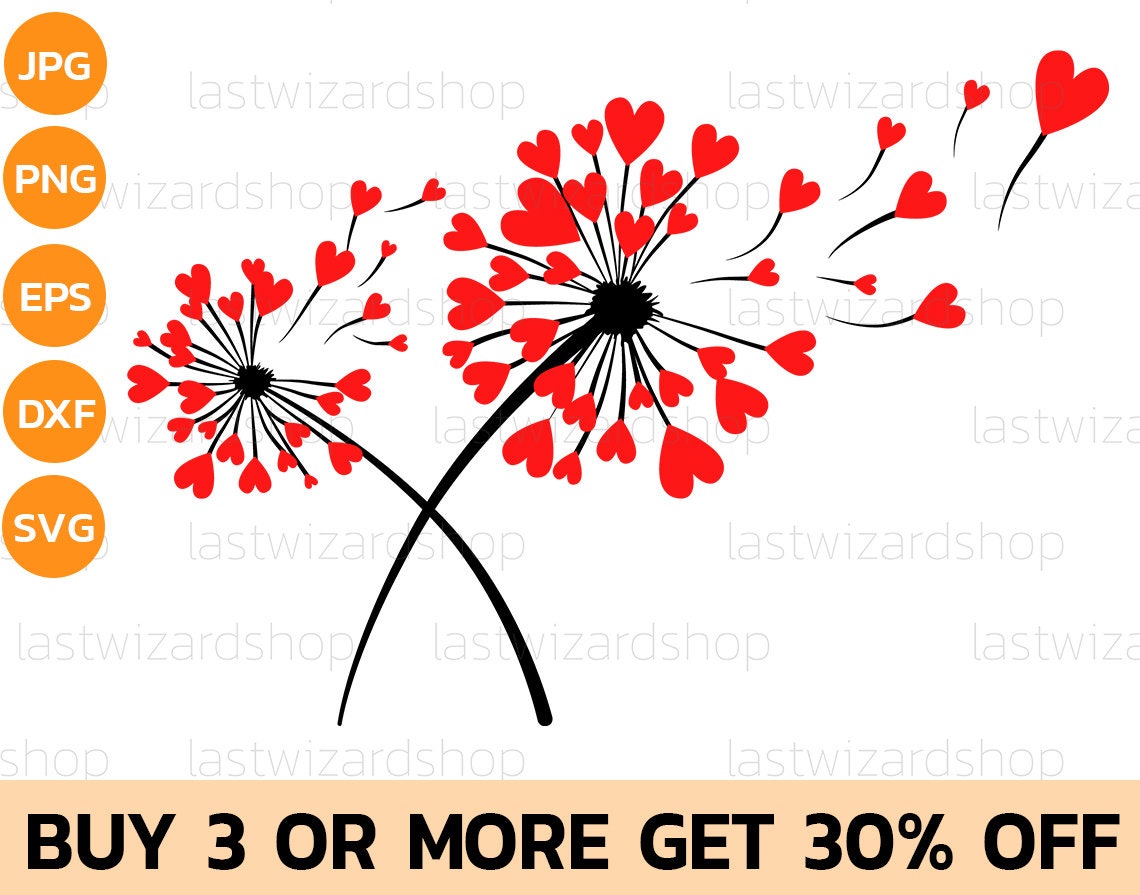 Free Free Dandelion Heart Svg Free 503 SVG PNG EPS DXF File