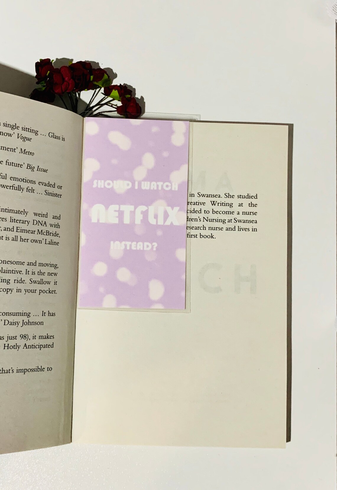 Netflix quote bookmarks quote bookmark handmade bookmark Etsy