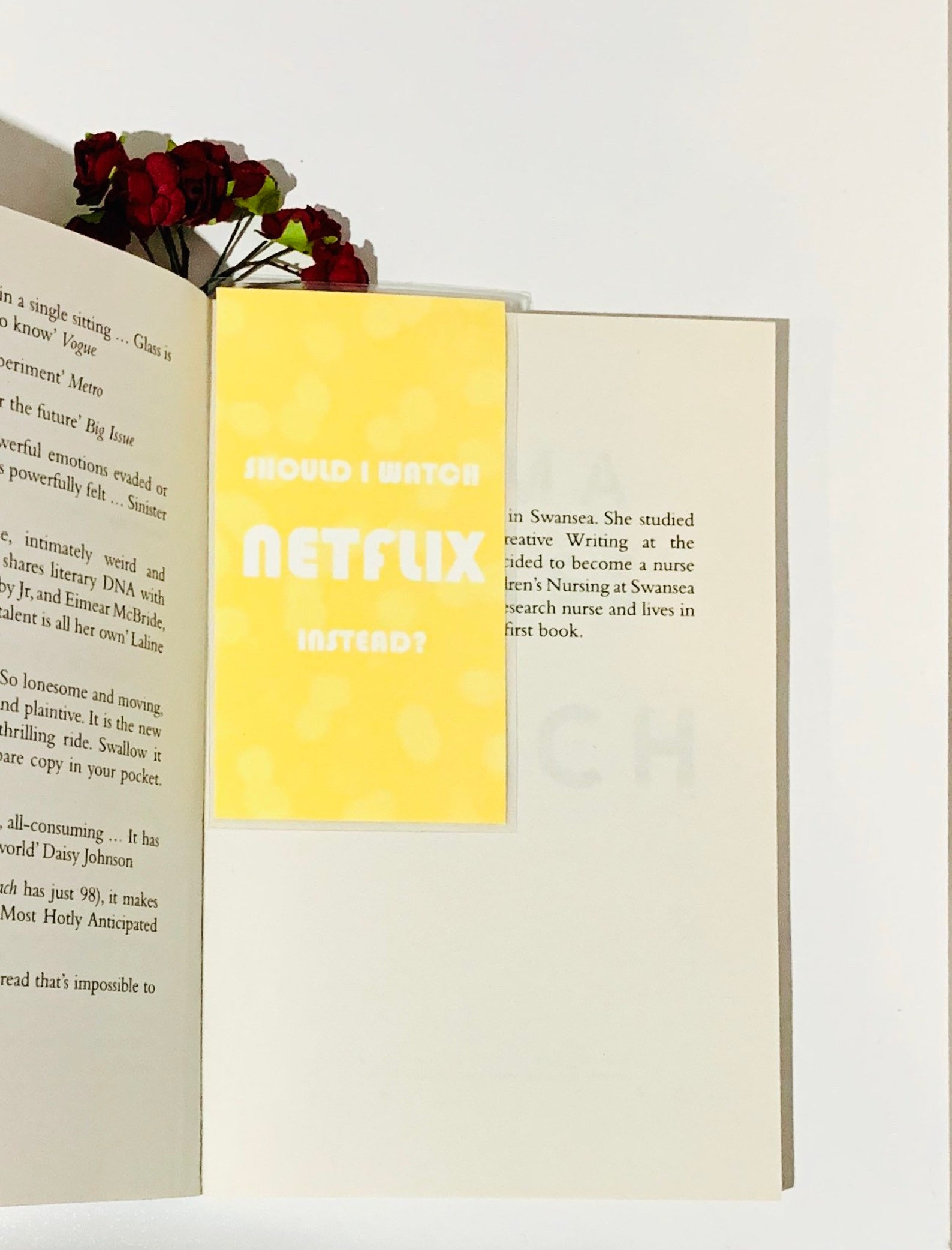 Netflix quote bookmarks quote bookmark handmade bookmark Etsy