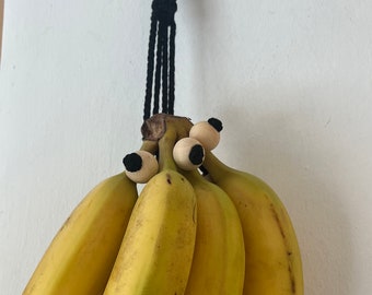 Macrame banana hanger, storage solutions, kitchen storage, fruit storage, banana hanger, veg storage