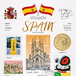 Carte postale WT World Travel Espagne