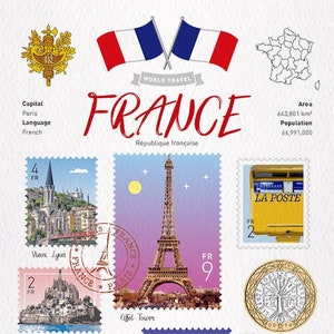 Carte postale WT World Travel France