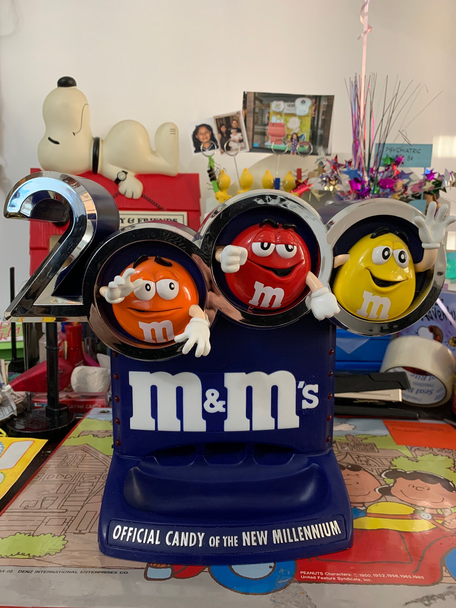 M&M's Millennium 2000 Candy Dispenser Collectible Special Etsy