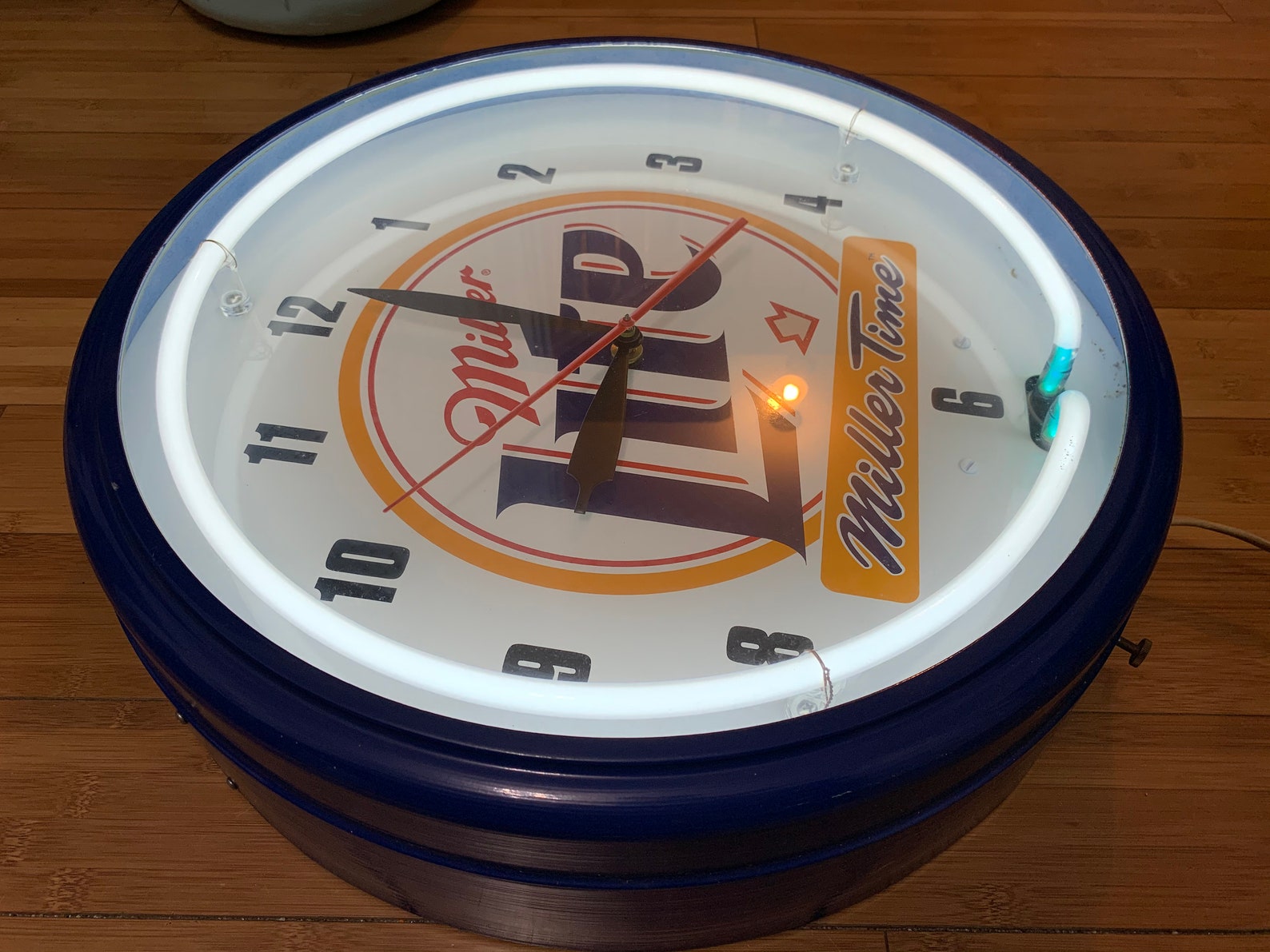 Extremely rare Miller Lite Neon Clock all original with Etsy