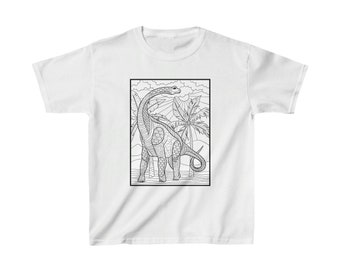 Kids Dinosaur unisex shirt