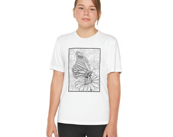 Youth Butterfly shirt unisex