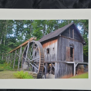 Notitiekaarten met afbeelding van Gristmill, set van 5
