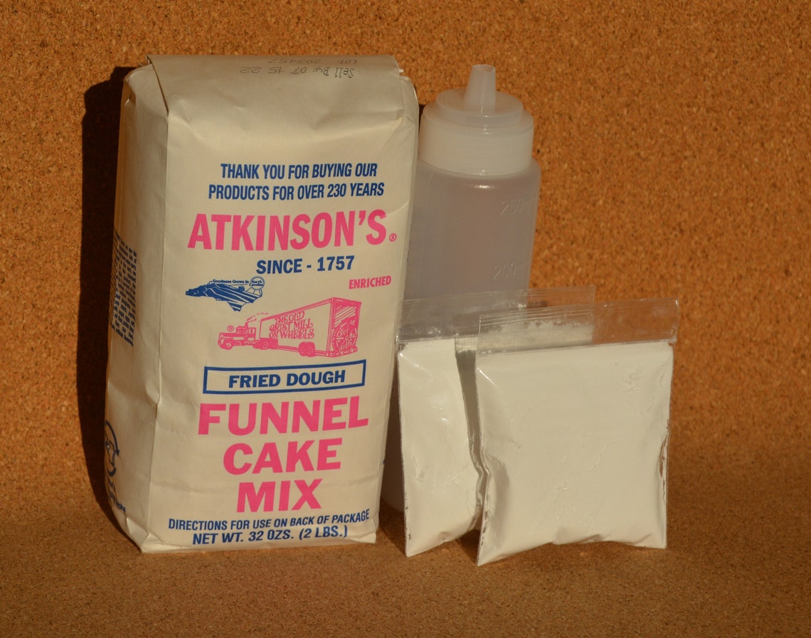 Complete Funnel Cake Mix Kit Etsy