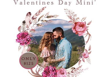 Valentines Mini Session Template