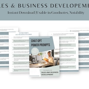 Chat GPT Power Prompts | Sales & Business Development