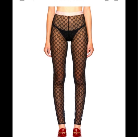 Gucci sheer leggings