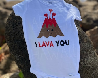 I Lava You Bodysuit - Hawaii Newborn Gift - ONESIES® Brand