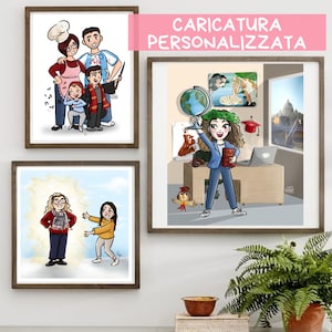 Caricature personnalisée, caricature, dessin, croquis, portrait. illustration, numérique, idées cadeaux, anniversaires, occasions spéciales